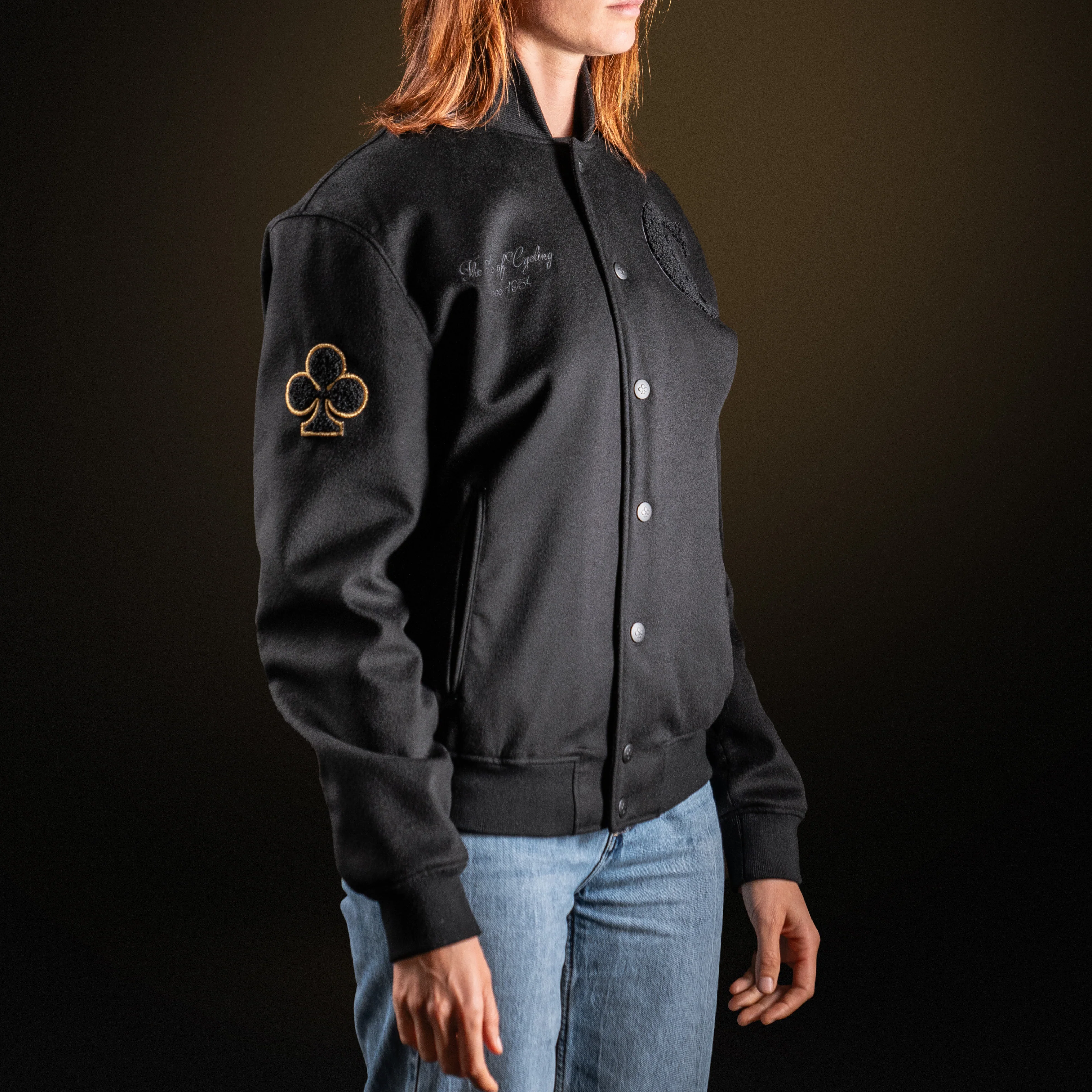 Black Varsity Jacket - Image 3
