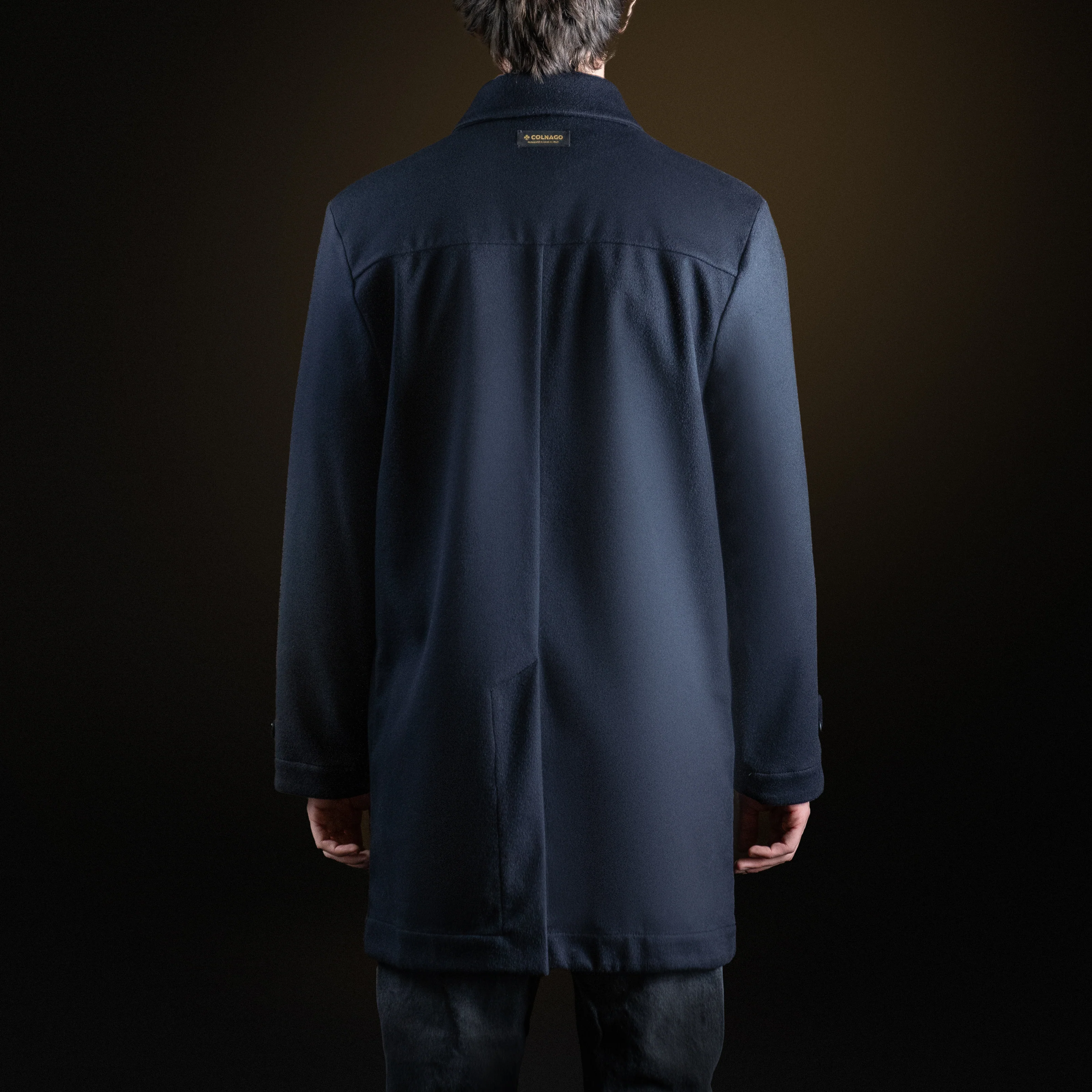 Navy Blue Trench - Image 4