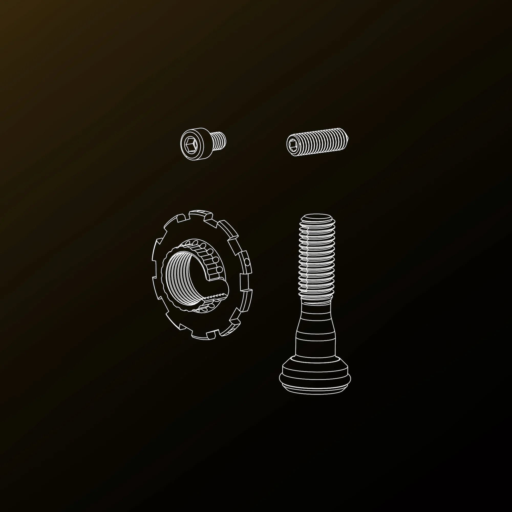 Y1Rs Titanium Headset Parts - Upgrade Kit - Image 3